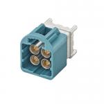 Mini fakra connector plug,Straight 2x2